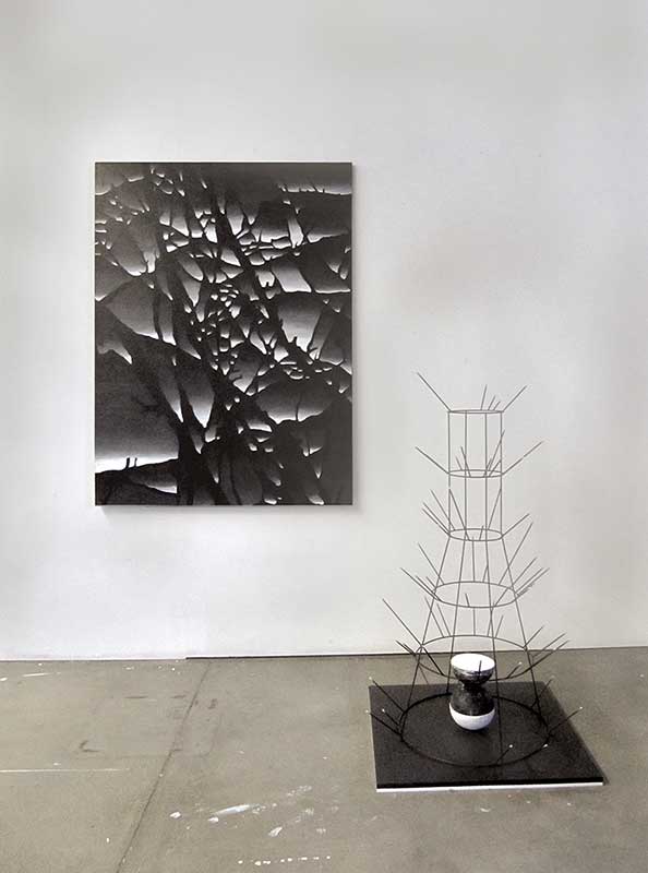 Julien Aubert : vue d'atelier